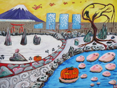 Happy Halloween Fukushima Japanese garden