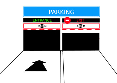 Parking exit limitation