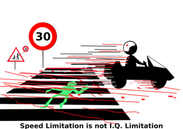 Road safety IQ speed limitation